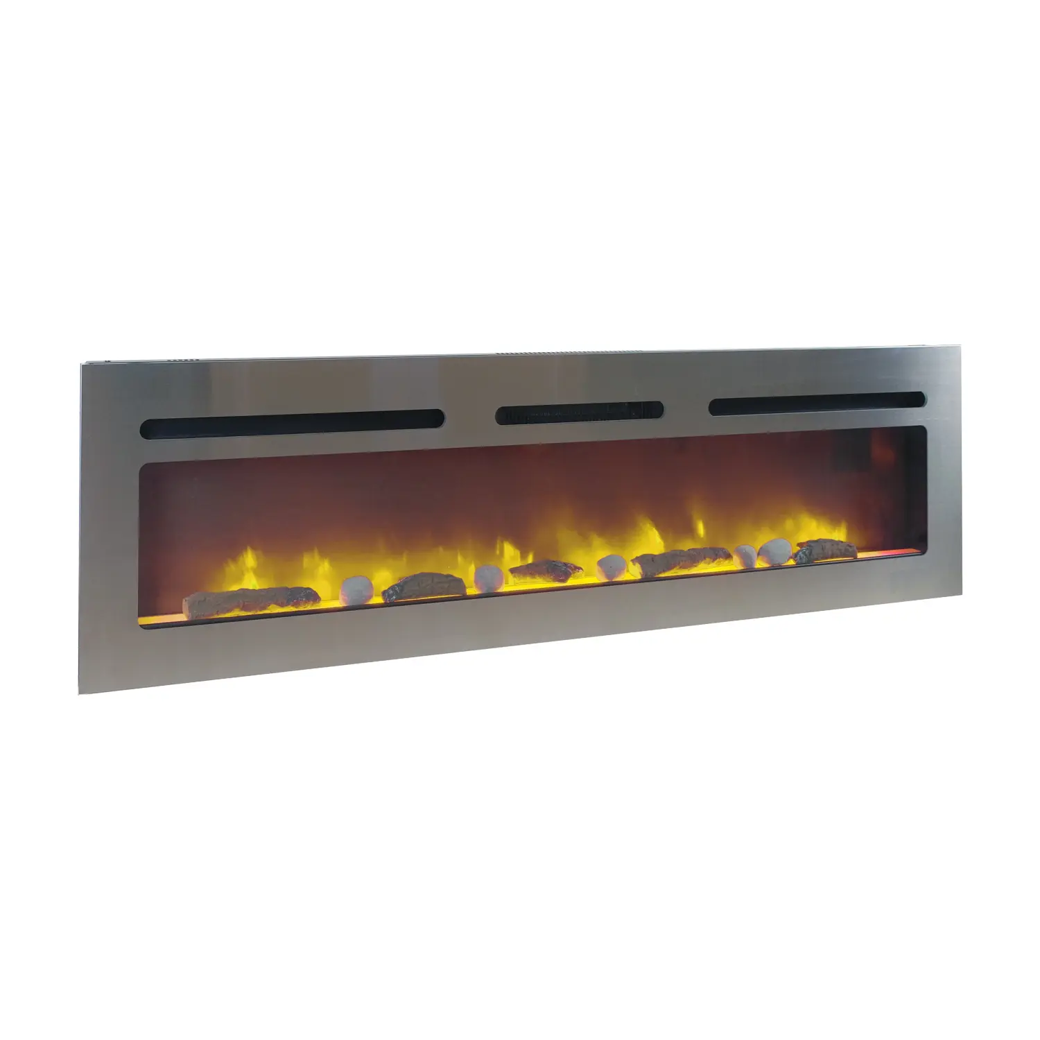 Electric fireplace Brite Inox 3XL