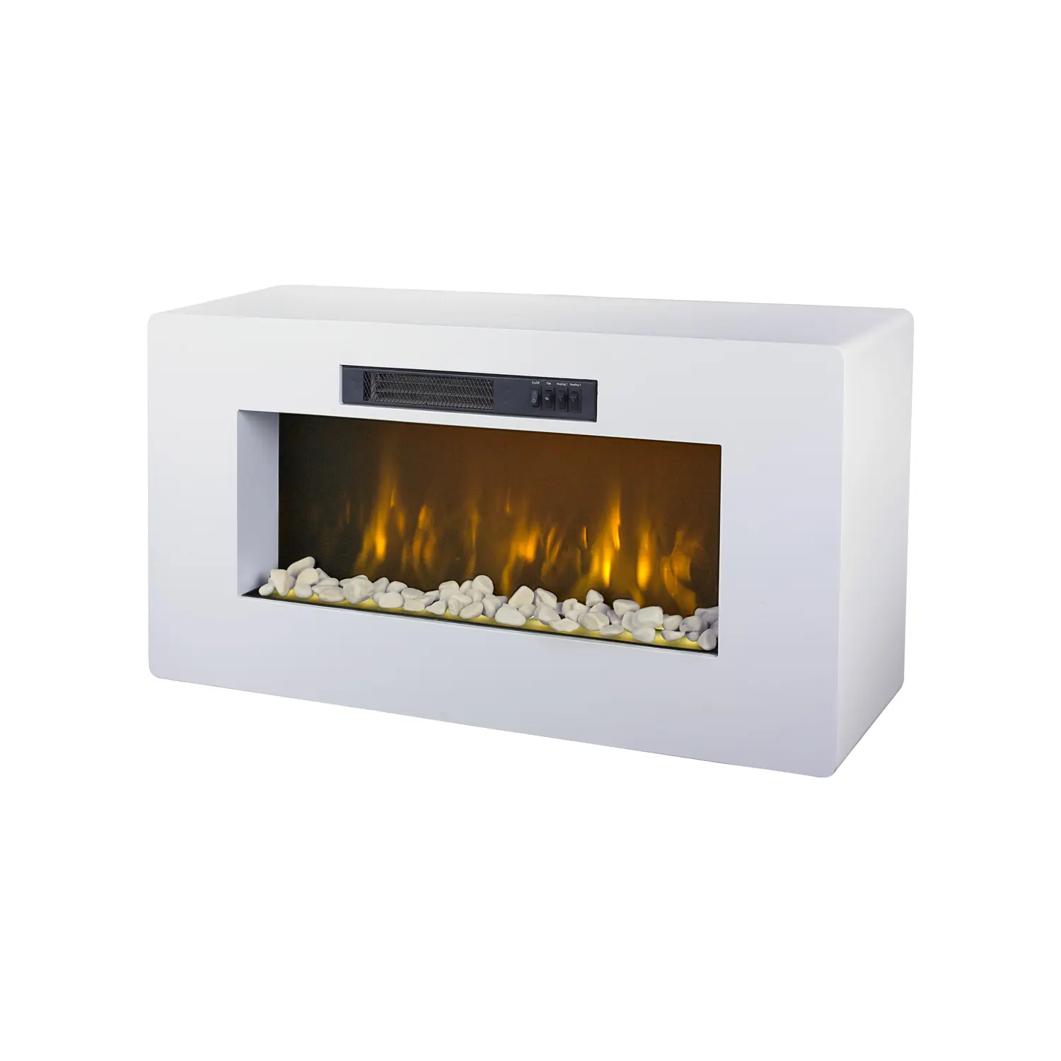 Electric furniture fireplace Meribel