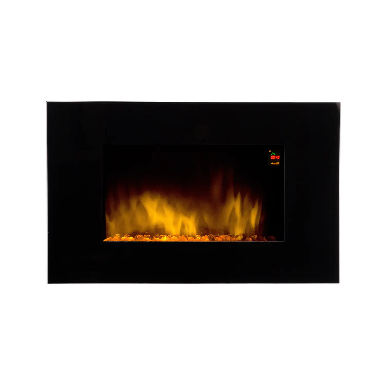 Electric fireplace Volcano yellow