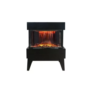 Electric fireplace Vidrio black