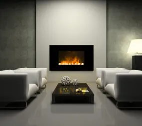 Advantages of volcano electric wall fireplaces