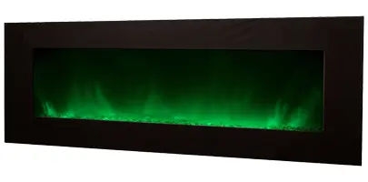 Color verde cromatografía chimenea decorativa