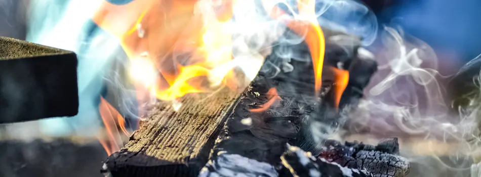 Electric fireplace does smoke dangerous