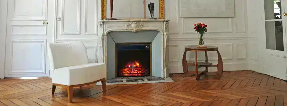 How to install an electric fireplace in an old fireplace?