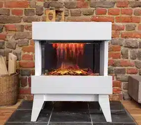 which electrical fireplace apartment vidrio?