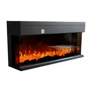 Electric fireplace 3D