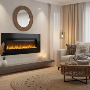 Cheminée électrique murale Volcano 3XL 150 cm.4