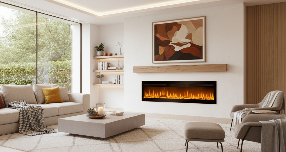 Image 222.6 VF Elektrischer Einbaukamin Élysée 3XL 150cm – Bild 1