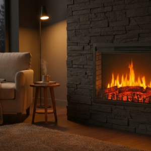 Insert électrique encastrable Oxford XL 74 cm1.1