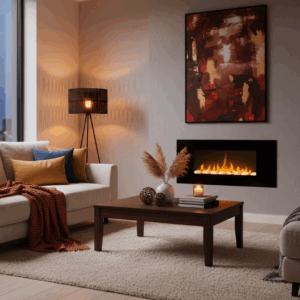 Elektrischer Wandkamin Volcano 90cm 2000W