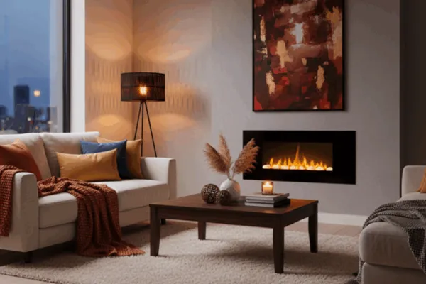 cheminee electrique volcano