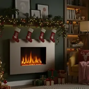 cheminee electrique murale pure inox 90 cm noel