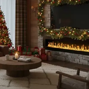 cheminee electrique murale volcano 5XL 182 cm noel