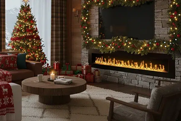 cheminee electrique murale volcano 5XL 182 cm noel