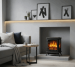 Fire Glass 45 cm Elektrokamin mit 3D-Flammeneffekt Chemin'Arte – Bild 4
