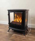 Fire Glass 45 cm Elektrokamin mit 3D-Flammeneffekt Chemin'Arte – Bild 5