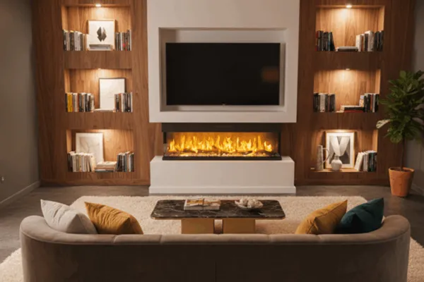 cheminee electrique encastrable 3d 180 cm