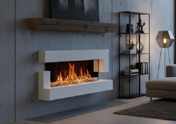 Cheminée électrique murale Quartz LM
