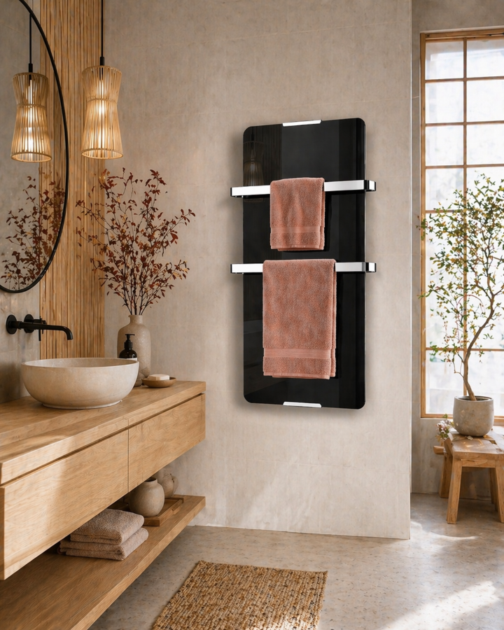 CHEMIN'ARTE Sèche serviettes design 600W Ambiance 2 CHEMIN'ARTE Sèche serviettes design 600W Ambiance 2