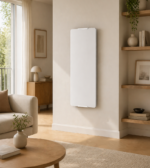 CHEMIN'ARTE Sèche serviettes design Blanc 1200W Ambiance 4