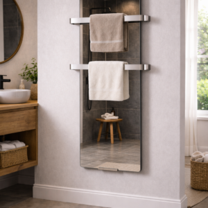CHEMIN'ARTE Sèche serviettes design Miroir Ambiance 1