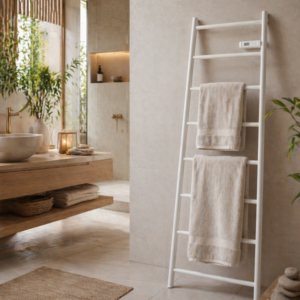 CHEMIN'ARTE Sèche serviettes design échelle 250W Ambiance 1