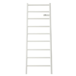 CHEMIN'ARTE Sèche serviettes design échelle 250W Fond Blanc