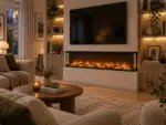 Inbouw elektrische haard 3D 180 cm, sfeerbeeld 2