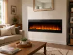 Cheminée électrique encastrable Élysée 3XL 152cm, ambiance 2