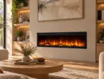 Caminetto elettrico da incasso Élysée 3XL da 152 cm, ambientazione 3