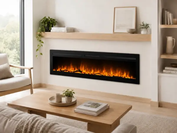 Elysée 5XL 2000W 182.5cm built-in electric fireplace | Chemin'Arte
