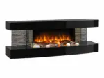 Wandhaard Lounge Zwart 120cm, productweergave