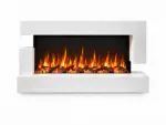 Quartz 121cm elektrische wandhaard, productweergave