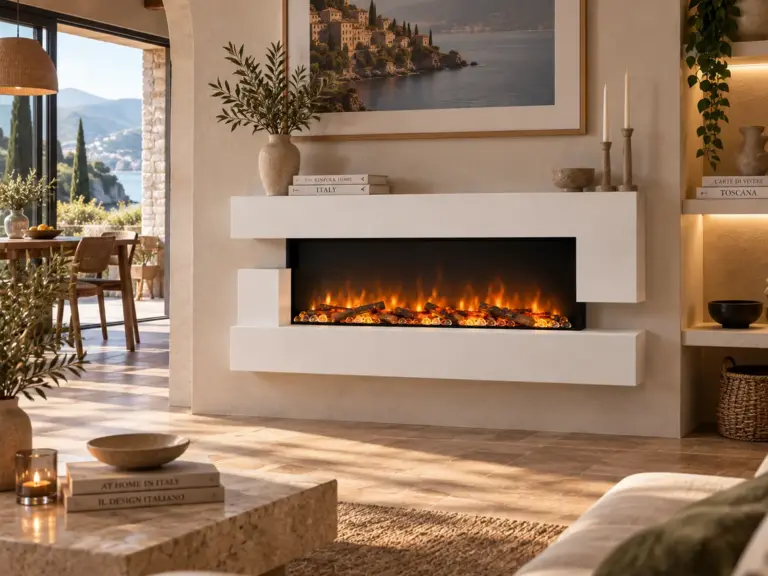 Electric Fireplace Wall Quartz 3XL 152 cm, lifestyle view 2