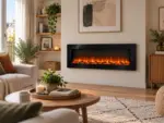 Elektrischer Wandkamin Volcano 3XL 150cm 2000W, Ambiente 2