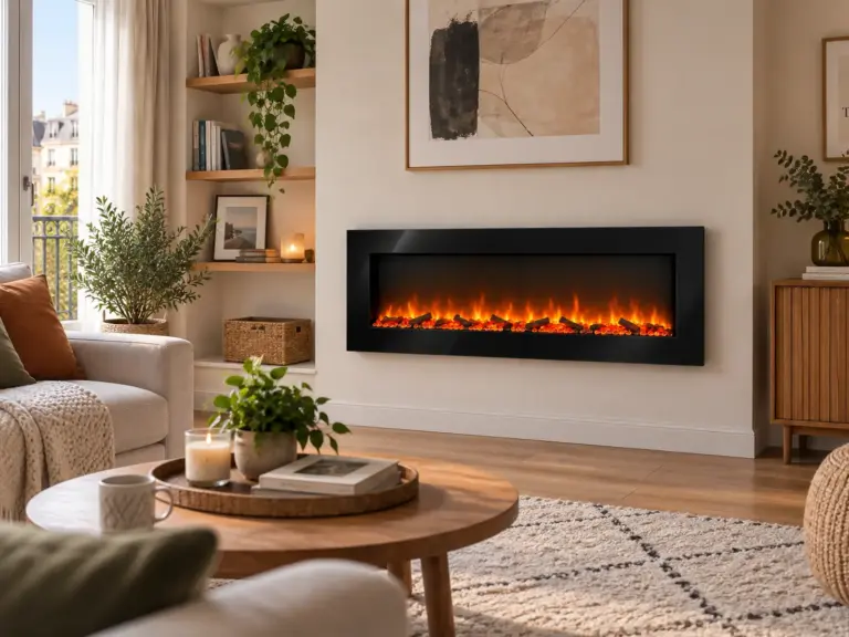 Volcano 3XL 150cm Elektrische Wandhaard, sfeerbeeld 2