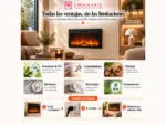 Chimenea eléctrica empotrable Elysée 90 cm, ventajas