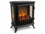 Camino elettrico Fire Glass da 45 cm con effetto fiamma 3D Chemin’Arte, vista prodotto