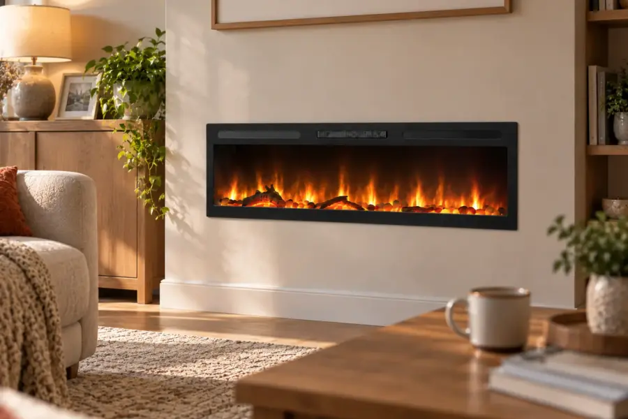 Cheminée électrique encastrable Élysée 3XL 152cm